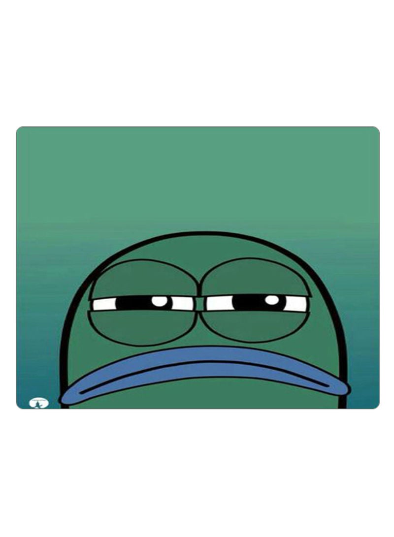 RKN Printed Anti-Slip Gaming Mouse Pad Green/Blue/Black