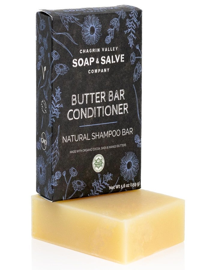 Chagrin Valley Soap & Salve Organic Natural Shampoo Bar (Butter Bar, 5.6 oz) - Image 1