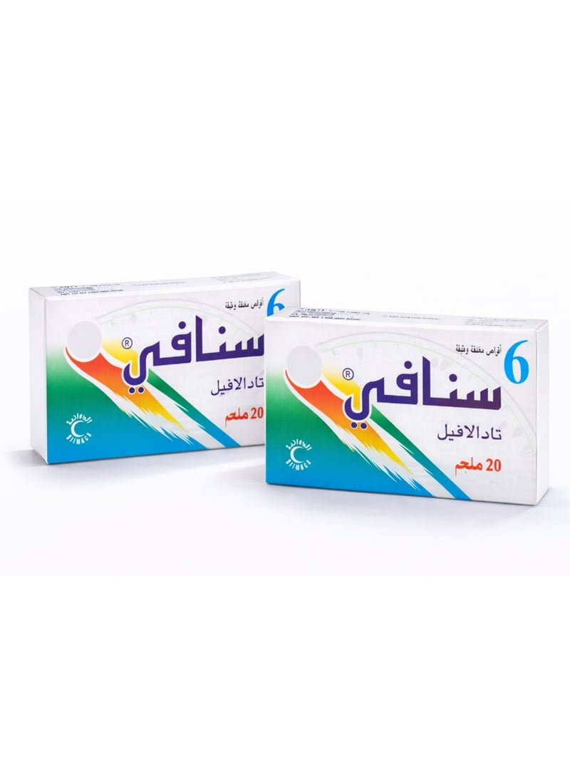 Pack of 2 Snafi 20 mg Tablet 6 pcs