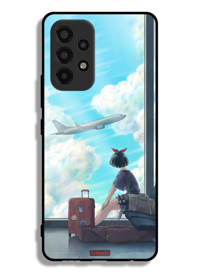 Tolwak Samsung Galaxy A53 5G Protective Case Cover Travel Art - Image 1