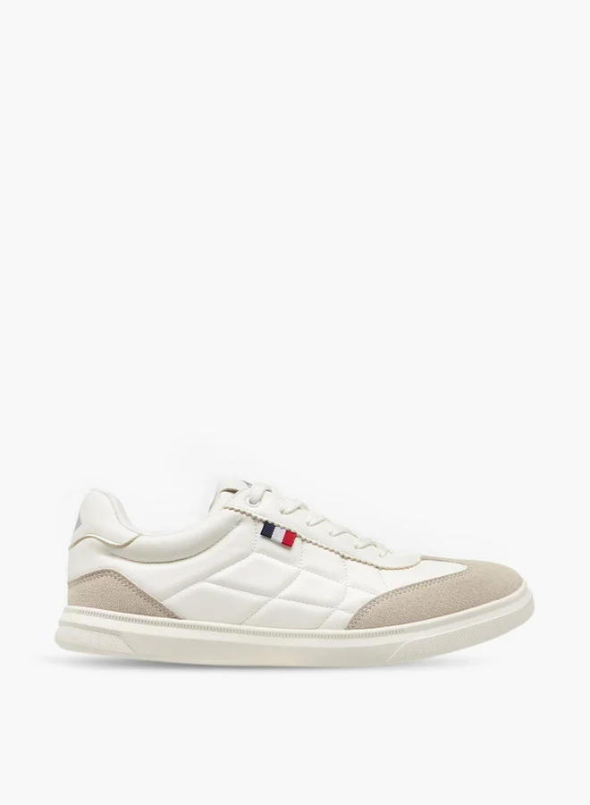 Lee Cooper Men's Panelled Lace-Up Sneakers