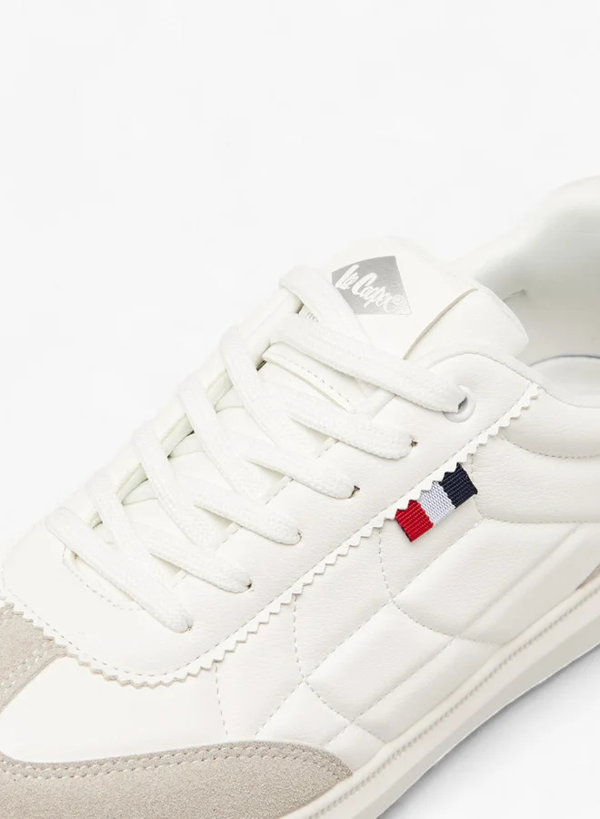 Lee Cooper Men's Panelled Lace-Up Sneakers