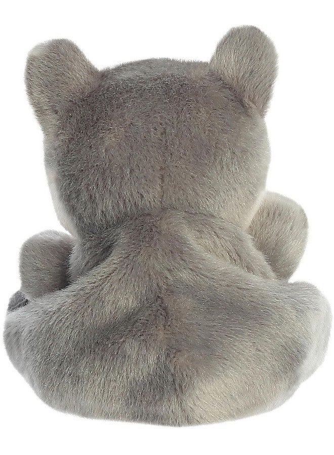 Aurora® Adorable Palm Pals™ Lucian Wolf™ Stuffed Animal - Pocket-Sized Play - Collectable Fun - Gray 5 Inches - Image 4