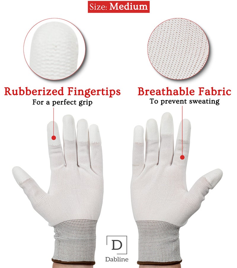 DABLINE 13 PCs Quilting Template Set Includes 8 Quilting Templates, Quilting Frame/Gloves/Stickers/Guide. Free Motion Quilting Rulers and Templates - Image 3
