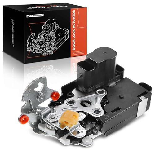 A-Premium Door Latch Lock Actuator Compatible with Chevy, Saab & GMC Vehicles - Trailblazer, Envoy 2008-2009, 9-7x 2005-2009, Sport Utility - Front Left Driver Side, Replace# 15003766, 15076330 - Image 1