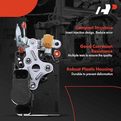 A-Premium Door Latch Lock Actuator Compatible with Chevy, Saab & GMC Vehicles - Trailblazer, Envoy 2008-2009, 9-7x 2005-2009, Sport Utility - Front Left Driver Side, Replace# 15003766, 15076330 - Image 5