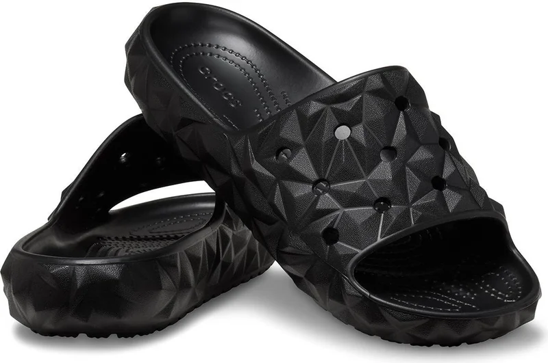 كروكس Classic Geometric Slide Unisex Slippers 209608-001 Black