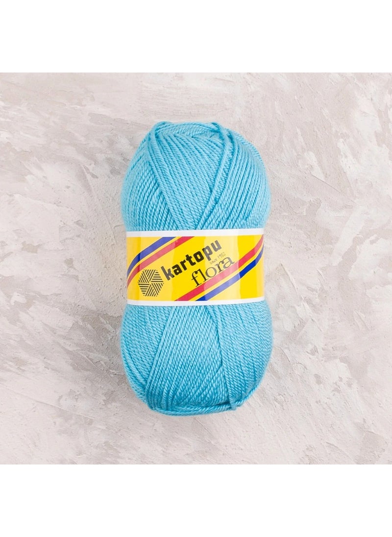 Kartopu Flora K515 5 Pieces Booties Rope Turquoise 