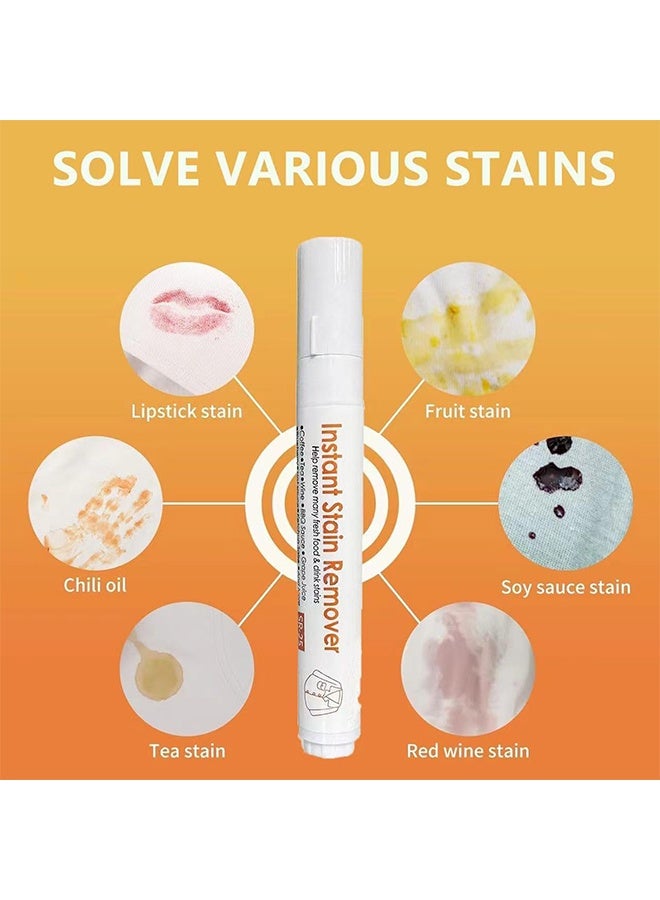 Flysea Stain Remover Pen ,Instant Spot Cleaning Bleach Pen for Clothes ,Remove Food、Drinks 、Grease Stains 、Makeup Dirt Ink ，for Travel Outdoors Essentials - Image 2
