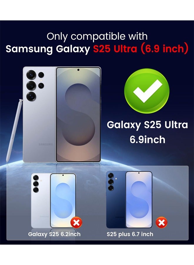 Samsung Galaxy S25 Ultra Case, [MagSafe Compatible][Built-in Camera Lens Protector][Light Slim] Soft Silicone Bumper Shockproof Matte Case Cover for Samsung S25 Ultra 5G 6.9 inch, Red  - Image 2