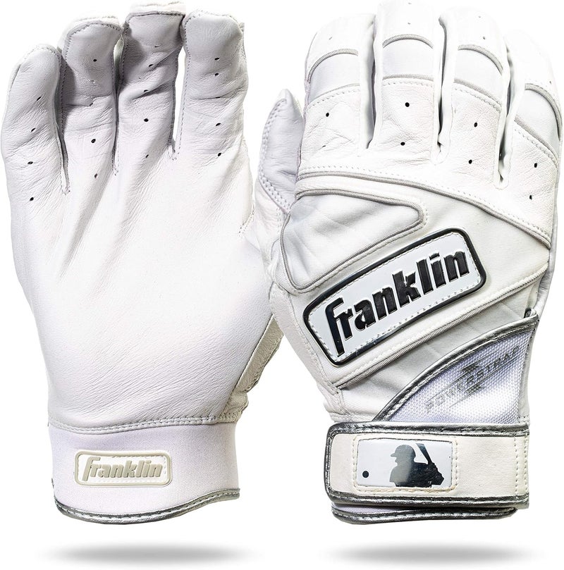 Franklin Sports MLB Baseball Gloves - Powerstrap Adult & Youth Batting Gloves for Men, Women, Boys & Girls - Image 1