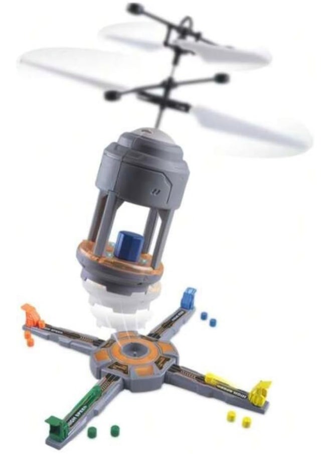 Generic - 2-4 Players Battle Drone Board Games, Flying Light Powered Electronic Game Set with USB - Image 1