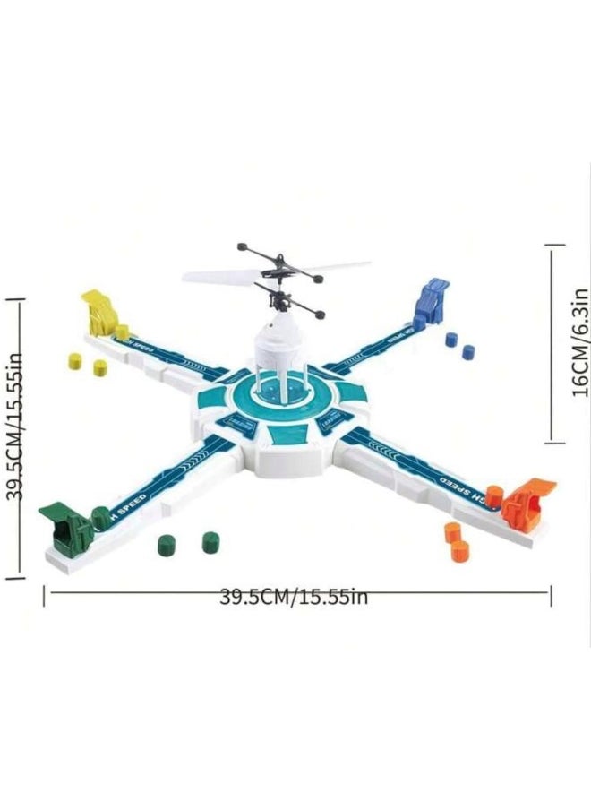 Generic - 2-4 Players Battle Drone Board Games, Flying Light Powered Electronic Game Set with USB - Image 1