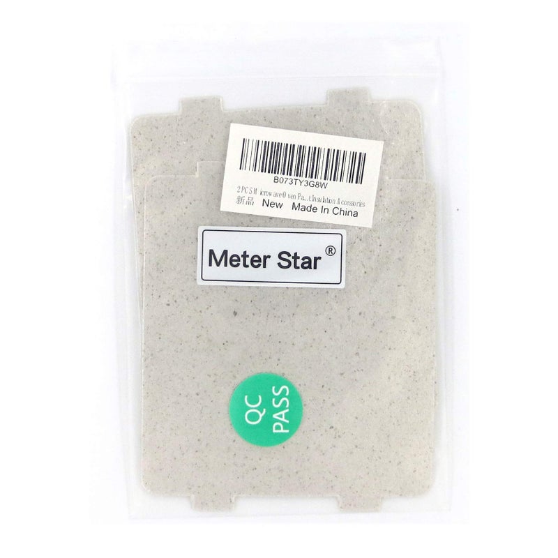 METER STAR 2 PCS Microwave Oven Parts Mica Slice Super Thick Heat Insulation Accessories,Waveguide Cover for Frigidaire 5304464061 - Image 4