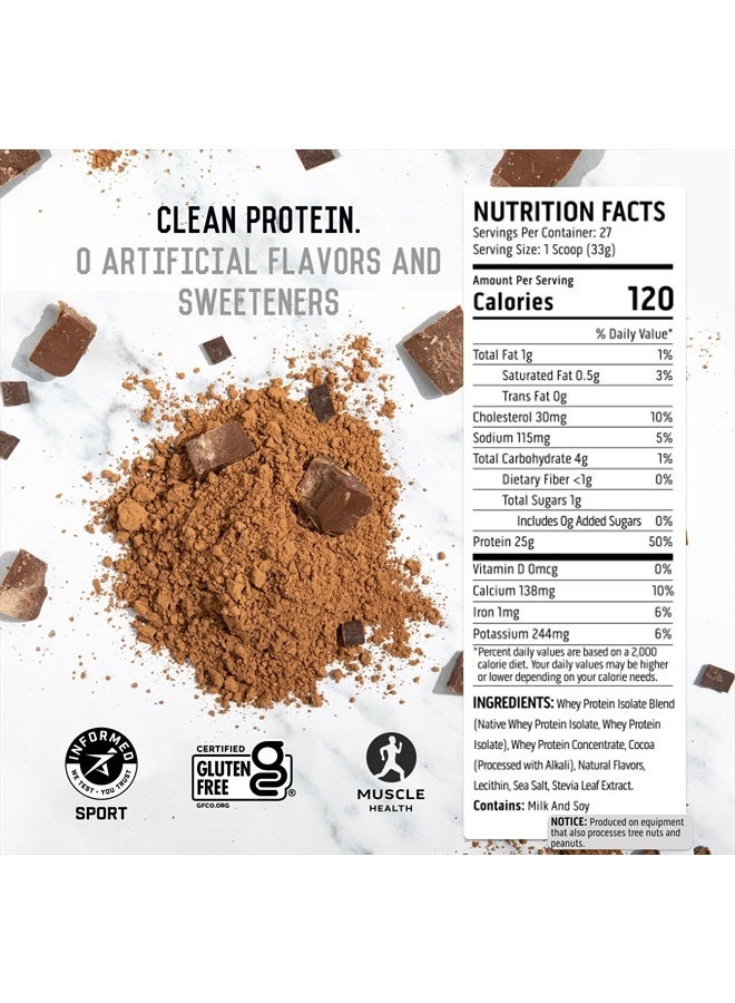 Ascent مسحوق بروتين مصل اللبن 100% بعد التمرين - بروتين مصل اللبن المعزول - بدون نكهات أو محليات صناعية - خالي من الجلوتين - Image 5