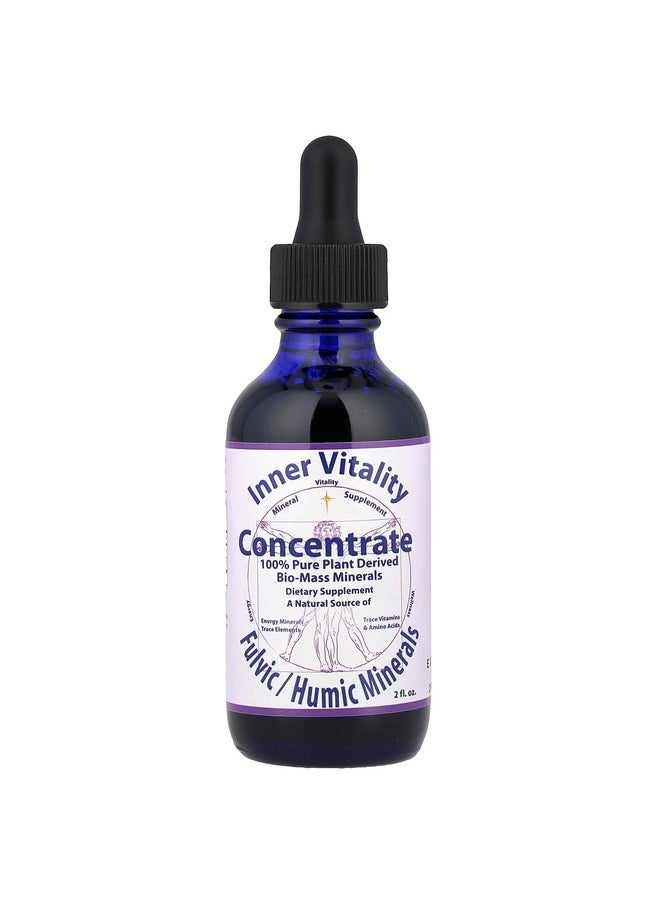 Morningstar Minerals Morningstar Minerals Inner Vitality, Concentrate, Fulvic/Humic Minerals, 2 fl oz  - Image 1