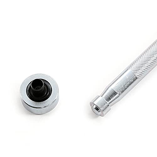 HolsterSmith Eyelet Hand Setter Eyelet Combo Kit Includes 18 Hand Setter 10089 Black Eyelets for DIY Kydex Leather Holster Making Upholstery and Apparel Binding - Image 3