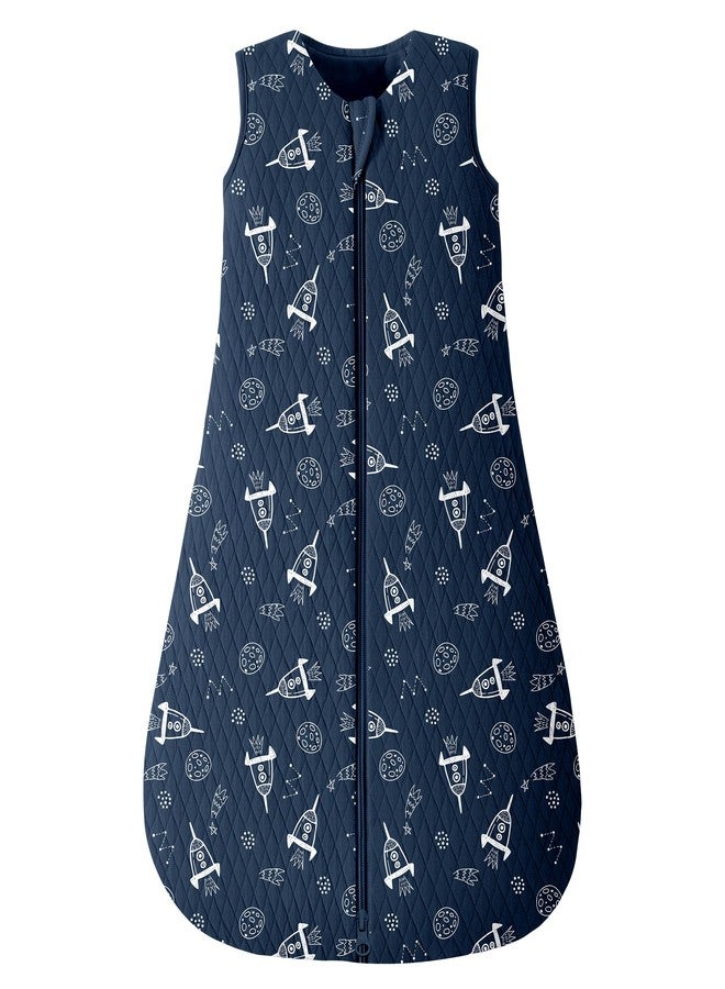 Looxii 6-12 Months 2.5 TOG Baby Wearable Blanket, Cotton Quilted Infant Toddler Sleeping Bag 2-Way Zipper Warm Toddler Sleep Sack for Winter - Image 1