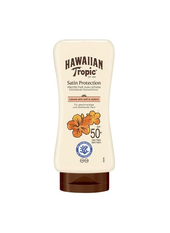 Hawaiian Tropic لوشن الحماية من الشمس هاوايان تروبيك 180 مل بعامل حماية من الشمس 50 من هاوايان تروبيك  - Image 1