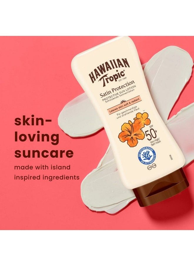 Hawaiian Tropic لوشن الحماية من الشمس هاوايان تروبيك 180 مل بعامل حماية من الشمس 50 من هاوايان تروبيك  - Image 3
