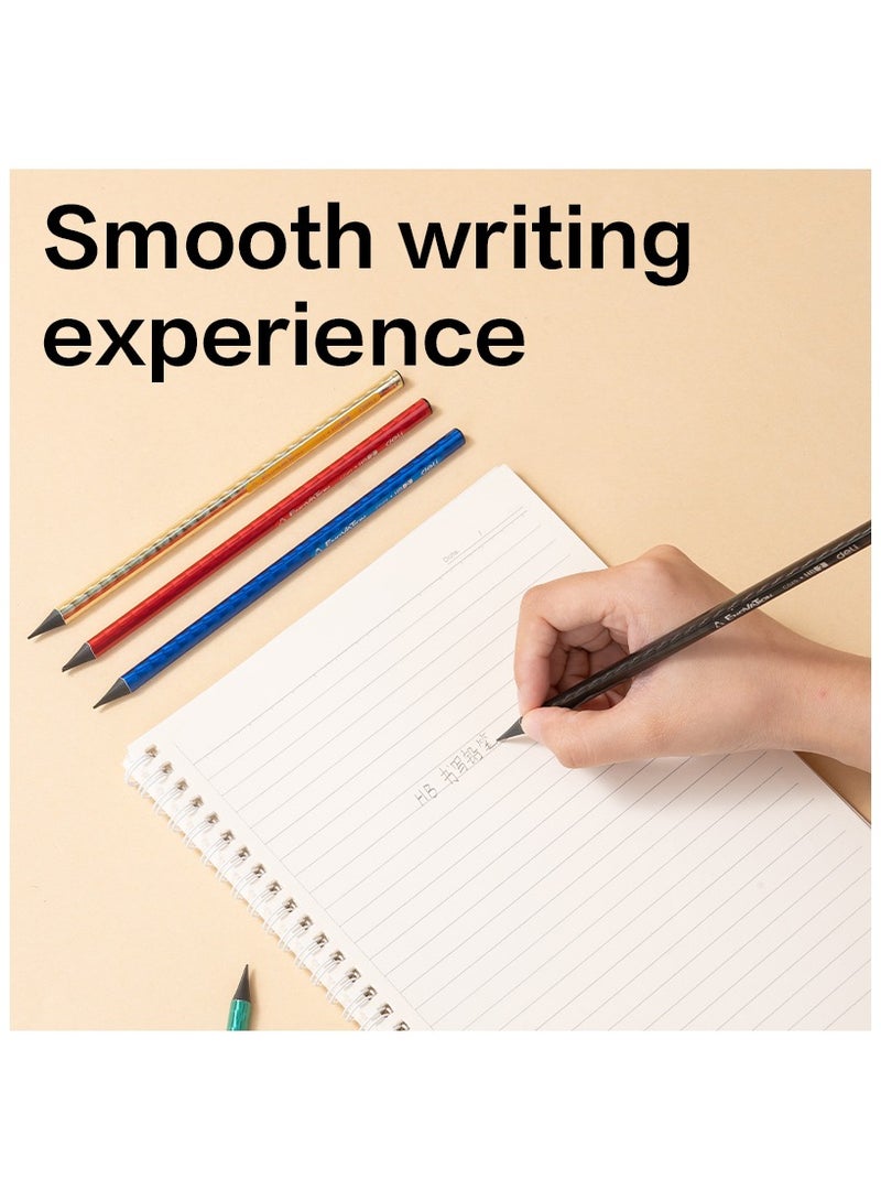 ديليEC049-HB قلم رصاص جرافيت HB، 48 قطعة في علبة، برميل مثلثي – مثالي للاستخدام المدرسي والمكتبي - Image 3