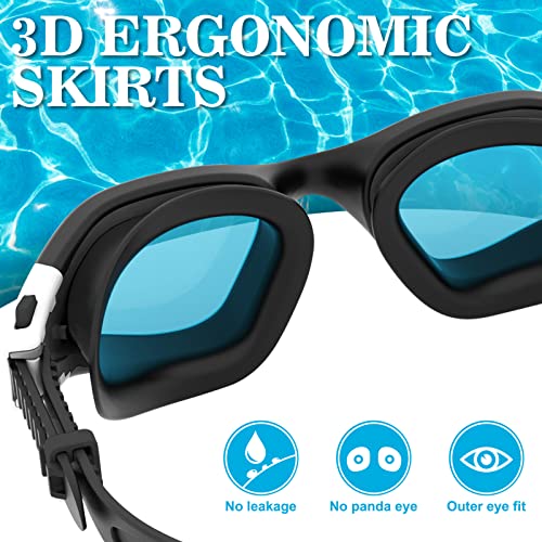 WIN.MAX Polarized Swimming Goggles Swim Pool Goggles Anti Fog Anti UV No Leakage Clear Vision for Men Women Adults Teenagers - Image 4