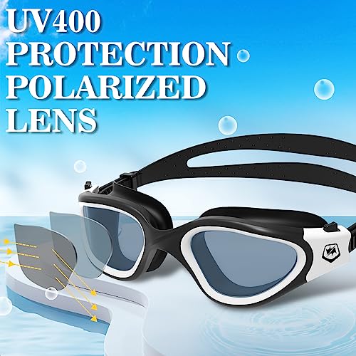 WIN.MAX Polarized Swimming Goggles Swim Pool Goggles Anti Fog Anti UV No Leakage Clear Vision for Men Women Adults Teenagers - Image 2
