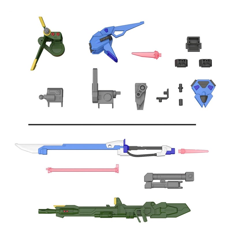 BANDAI SPIRITS Bandai Hobby  Gundam Seed  02 Option Parts Set Gunpla 02 Launcher Striker  Sword Striker Bandai Spirits Model Kit 