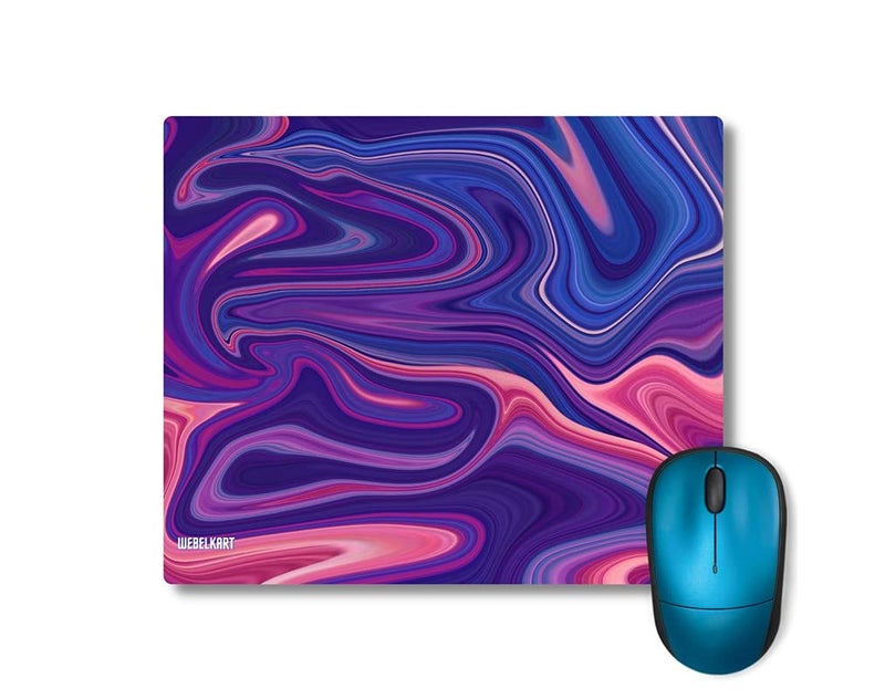 Webelkart Designer Mouse Pad/Rubber Base Mouse Pad for Laptop, PC/Anti Slippery Mouse Pads for Computers, PC, Wireless Mouse for Desktop JC05192 - Image 4