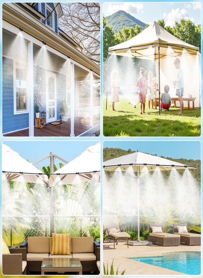 homenote مجموعة فوهات رذاذ نحاسية من هوم نوت (10 قطع) لنظام التبريد الخارجي - Image 3
