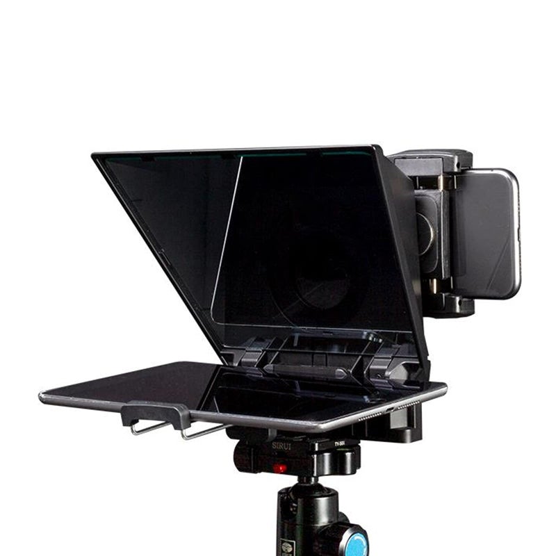 CamKoo CT2 Teleprompters for iPad Smartphone Tablets DSLR Cameras Adjustable APP Compatible with iOSAndroid Portable Teleprompter Kit with Remote Control Lens Adapter Rings Making Live Streaming - Image 2