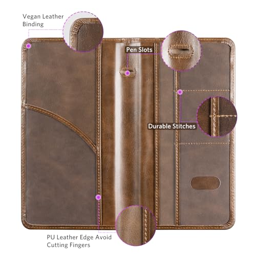 CoBak Car Registration and Insurance Holder - Vehicle Glove Box Car Organizer,Auto Truck Comparment Accessories Case with Magnetic Closure for Driver License,Cards - Image 2