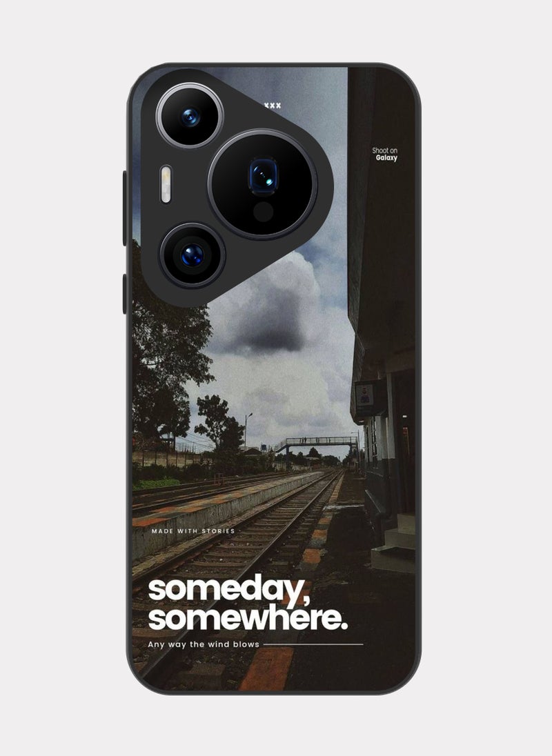 PXLAAT Huawei Pura 70 Pro case cover English Quote - Image 1