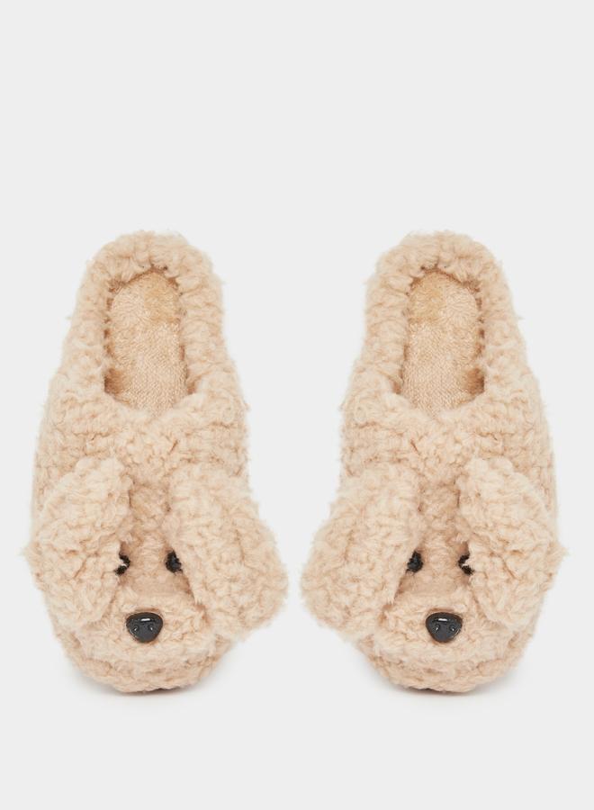 Styli Faux Fur Bedroom Slippers - Image 5