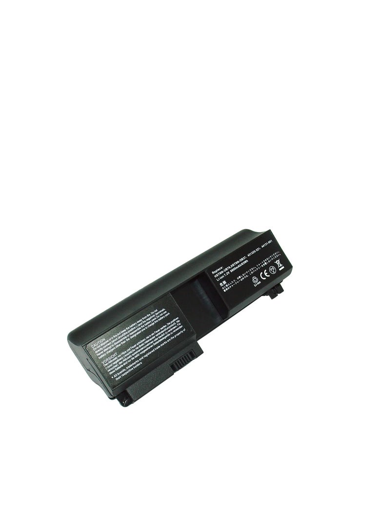 Terabyte Hp Pavilion TX1000, TX2000, TX2500 Series, 431132-002 Hi-Cap Laptop Battery, 7.2V 6600mAh/47Wh - Image 1