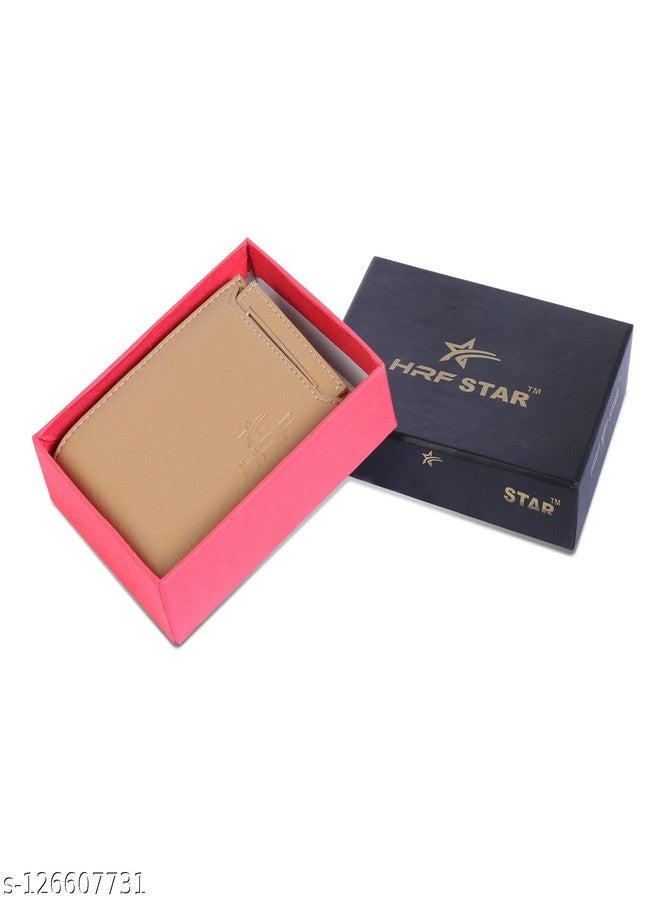Malik Cloth HUB||Girls Casual Beige Artificial Leather Wallet (4 Card Slots) (Black) - Image 3