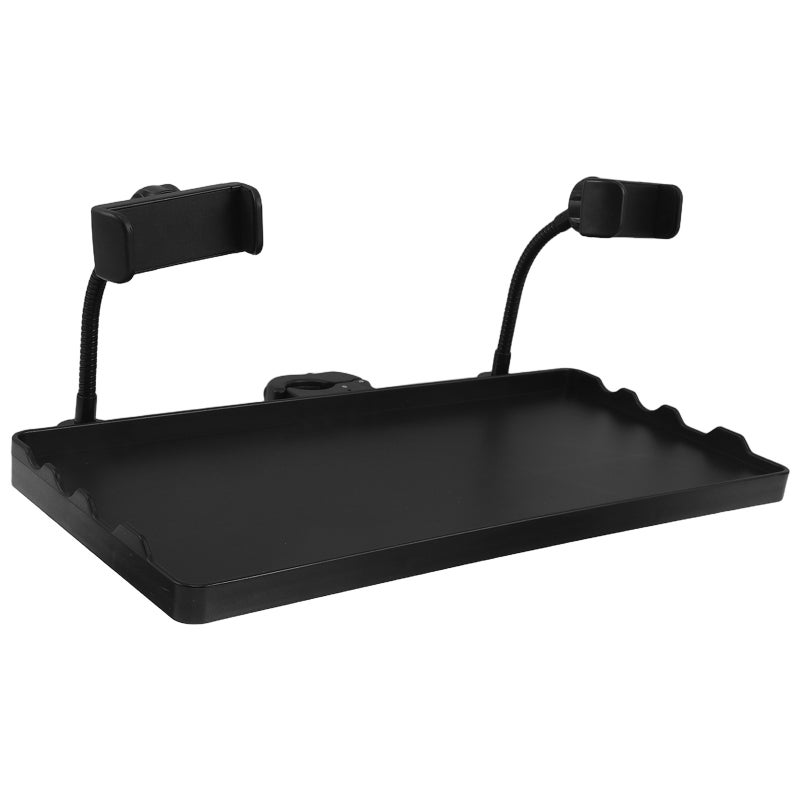 Microphone Stand Tray - Clamp On Mic Stand Phone Shelf Attachment For Studio Music Accessories For Music Sheet Floor Rack Live Streaming Recording Concert - Image 3
