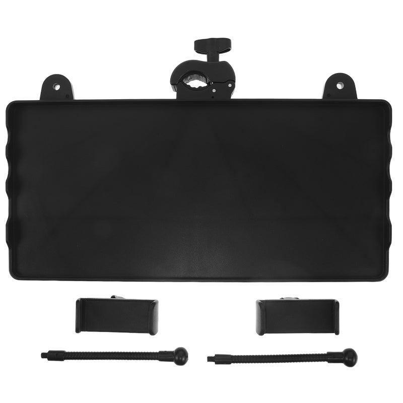 Microphone Stand Tray - Clamp On Mic Stand Phone Shelf Attachment For Studio Music Accessories For Music Sheet Floor Rack Live Streaming Recording Concert - Image 1