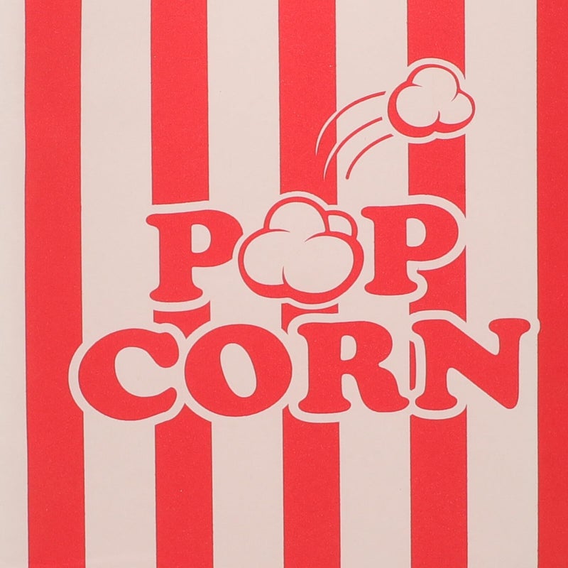 Square Bottom Kraft Popcorn Bags Bulk 50 Pack Greaseproof Snack Packaging For Party Treats - Image 4