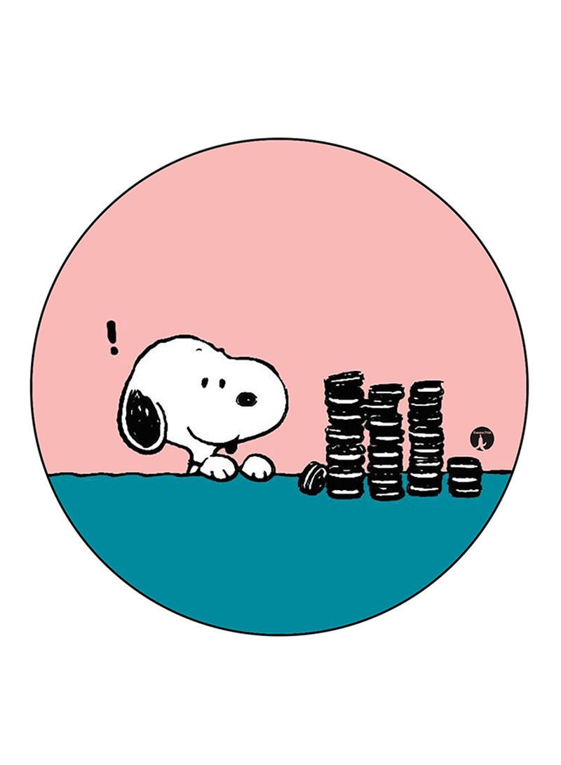 RKN Snoopy Printed Mouse Pad Multicolour