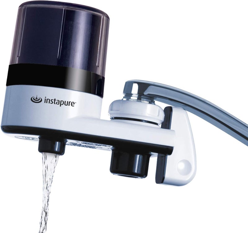 Instapure F-2 White Faucet Filter System for Chlorine Reduction - Image 1