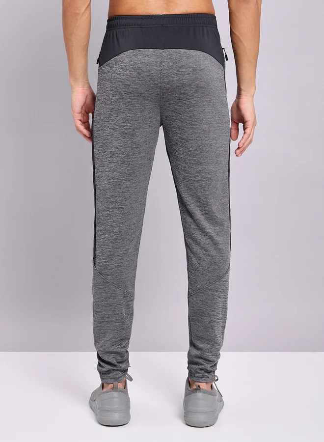 تكنوسبورت Technosport Color Block Track Pants with Zip Pockets