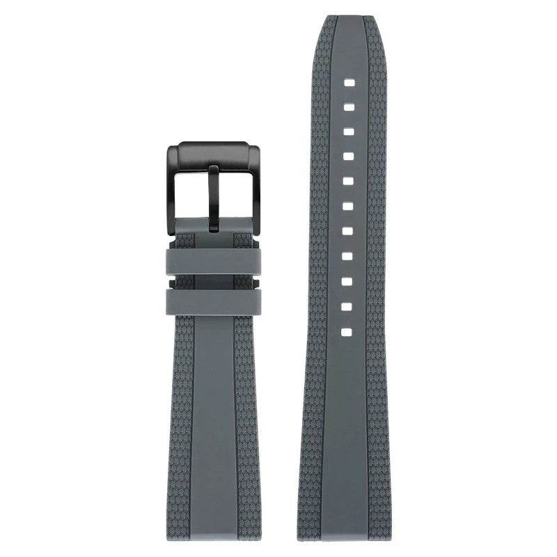 Bluejw New Design Luxury FKM Rubber Watch Strap for Breitling Superocean Heritage Series – Premium Fluororubber Replacement Band - Image 1