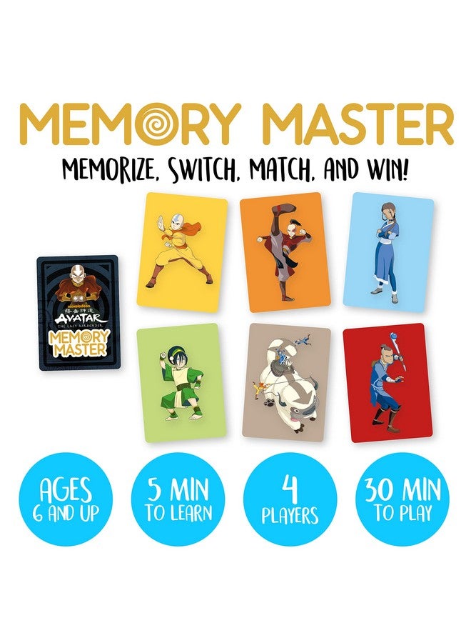 AQUARIUS - Avatar The Last Airbender Memory Master Card Game - Image 2