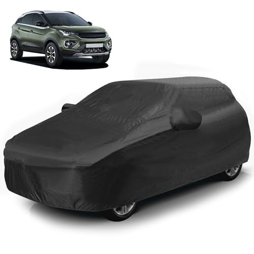 AutoGuys Car Cover Waterproof GL-I for Tata Nexon [Year 2019 Onwards] - Nexon Car Cover Dust & UV Protection Nexon Car Body Cover with Mirror Pocket Soft Cotton Lining - Image 1
