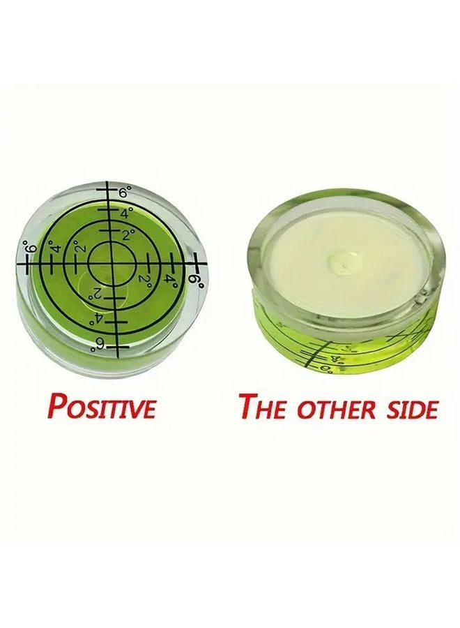 Green Circular Bubble Level 32X7mm For Micro Leveling Of Turntables Cameras Tripods Telescopes - Image 3