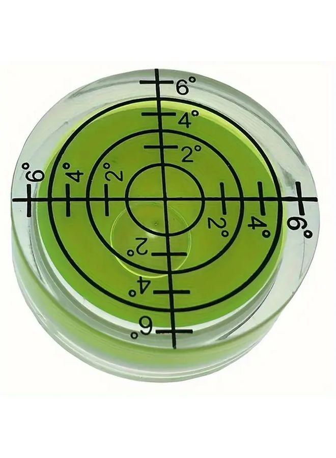 Green Circular Bubble Level 32X7mm For Micro Leveling Of Turntables Cameras Tripods Telescopes - Image 2