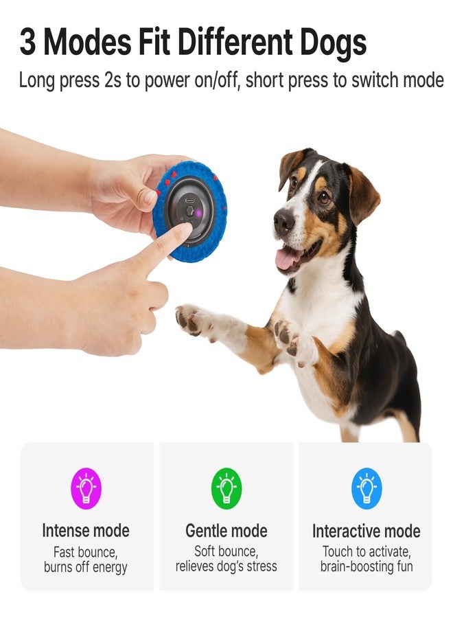 Potaroma Dog Toys Ball, Interactive Motion Activated 3 Mode Automatic Bouncing Ball Toys Durable E-TPU Material for Medium/Large Dogs,USB Rechargeable 2.9 Inches - Image 4