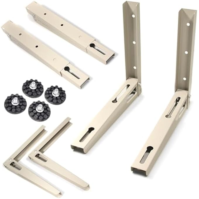 MC-621 WALL BRACKET WALL BRACKET AIR CONDITIONING SPLIT AIR CONDITIONING DEVICE AIR CONDITIONING STEEL GALVANISED LOAD CAPACITY 100 KG - Image 2