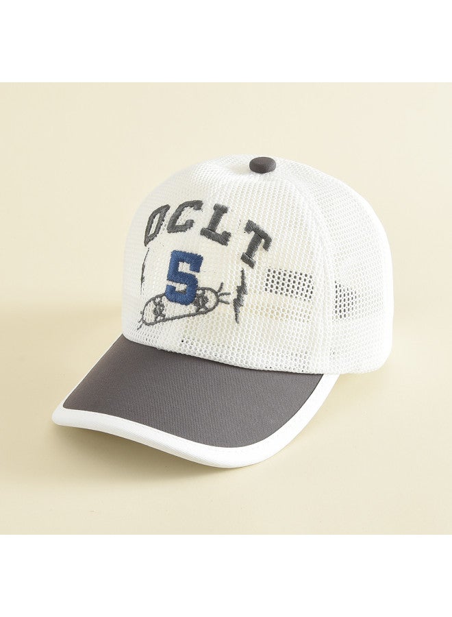 Bumblebee Kids Baseball Cap For Boys And Girls, Sun Hat With Mesh For Breathability, Student Sports Visor - Image 2